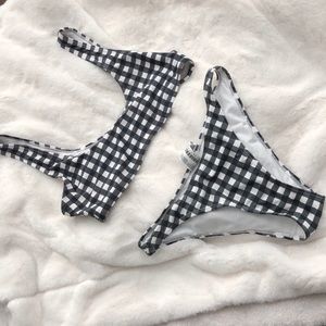 Forever 21 plaid bathing suit
